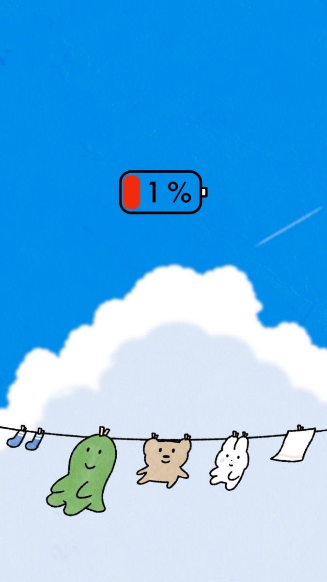 Ảnh hết pin iPhone - 7