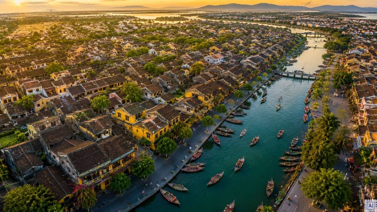 Hình ảnh Hội An từ trên cao - 3