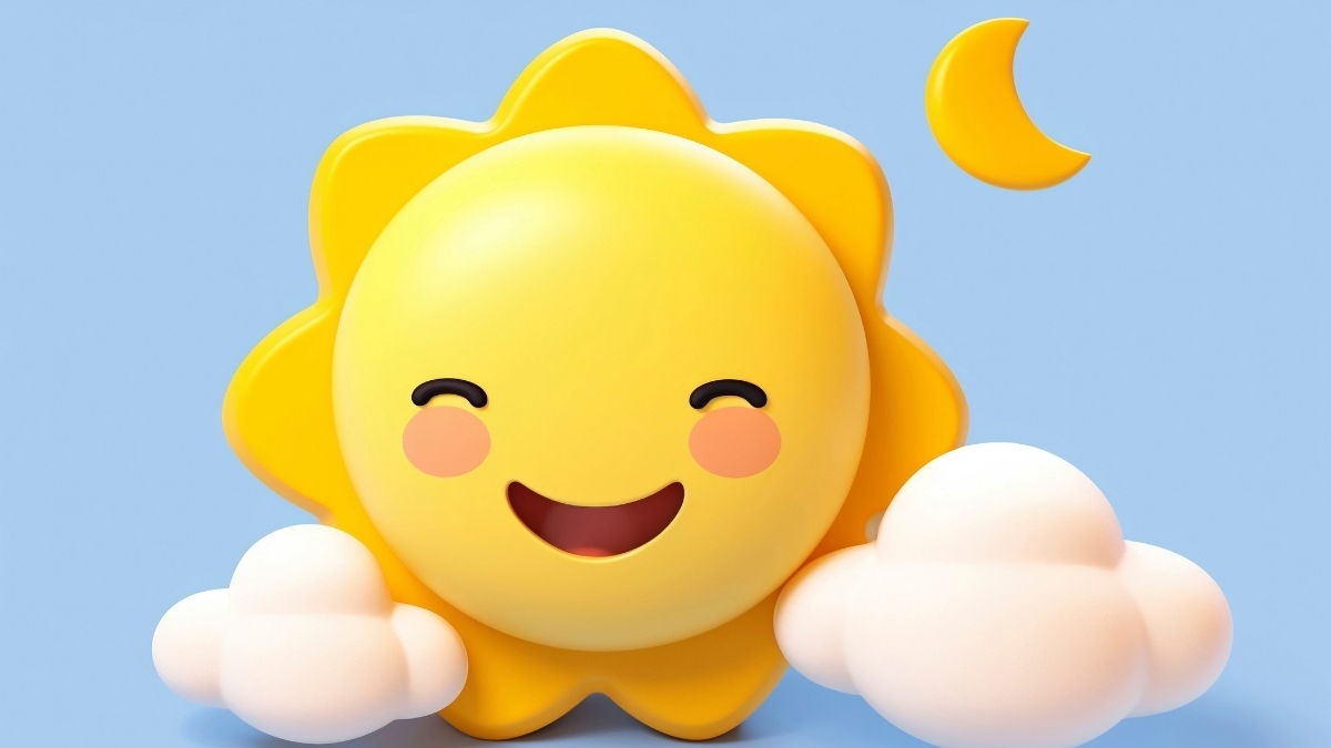 Hình ảnh mặt trời hoạt hình - 6