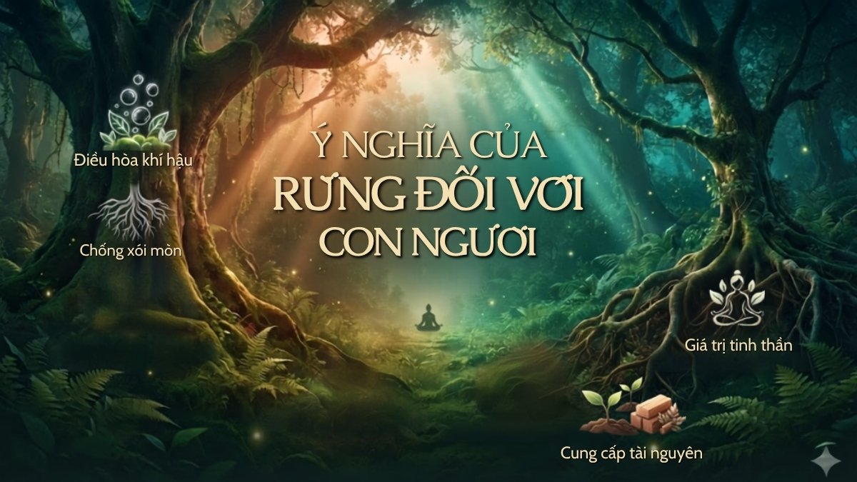 Ý nghĩa của rừng đối với con người