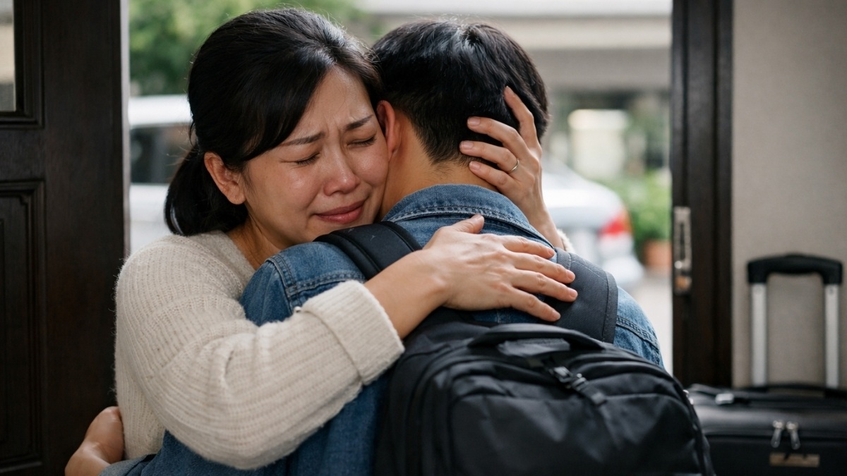 Hình ảnh chào tạm biệt buồn đầy cảm xúc - 4