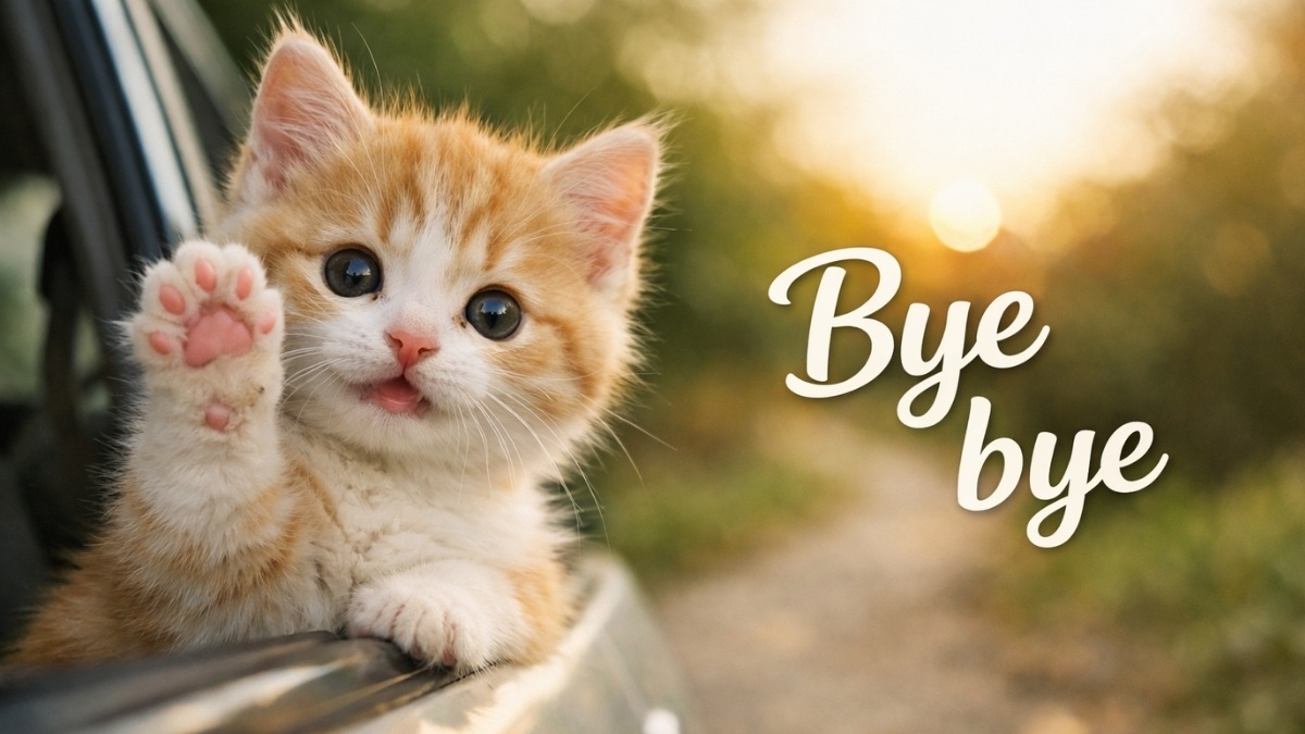 Hình ảnh tạm biệt cute, dễ thương - 3