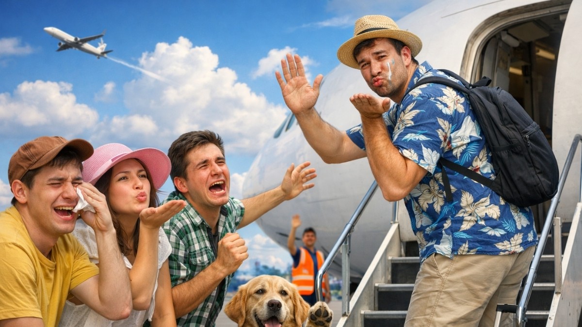 Hình ảnh tạm biệt hài hước - 3