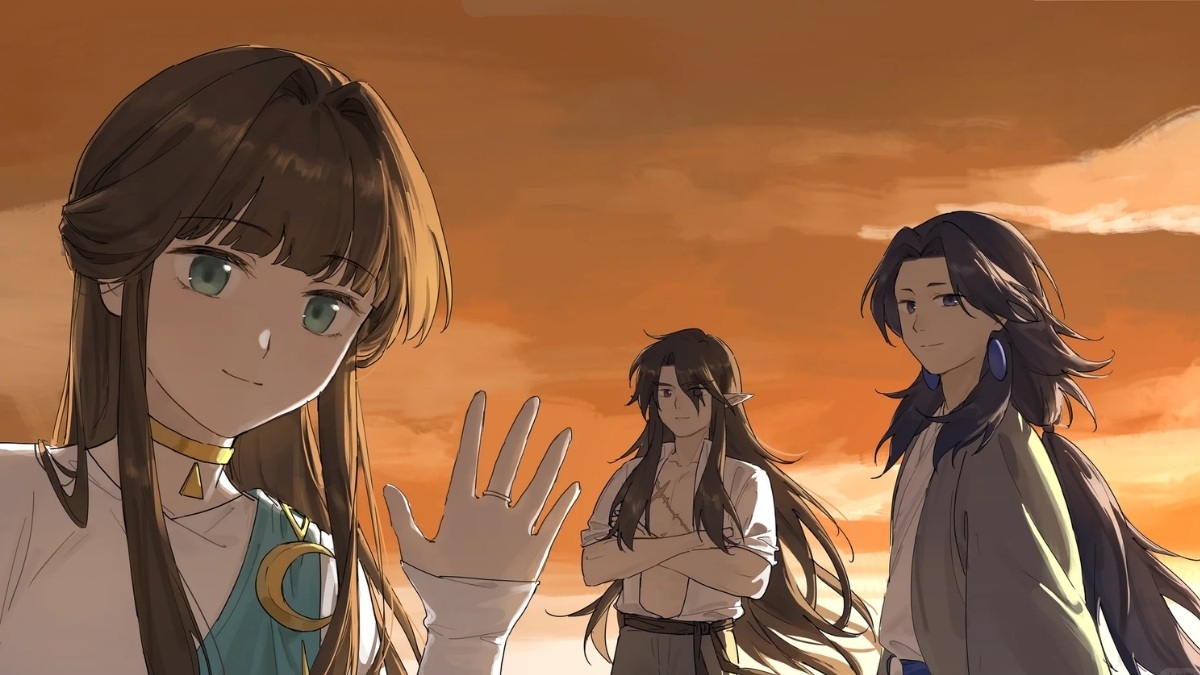 Hình ảnh tạm biệt anime - 1