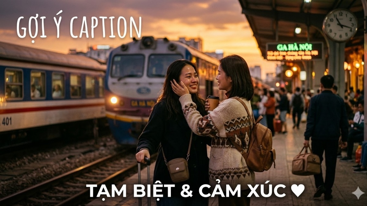 Gợi ý thêm caption hình ảnh tạm biệt hay cảm xúc