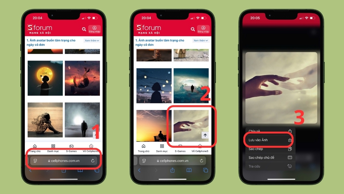 Cách tải hình ảnh tạm biệt đẹp miễn phí