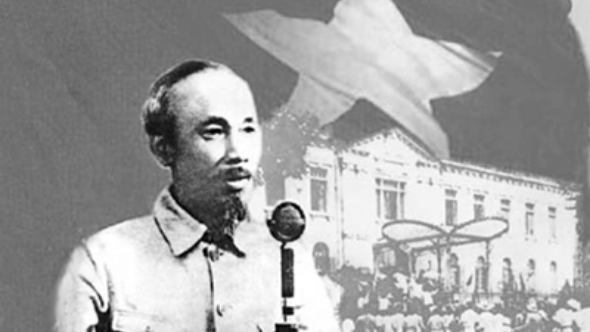 Ảnh tư liệu lịch sử Bác Hồ đọc Tuyên ngôn - 6