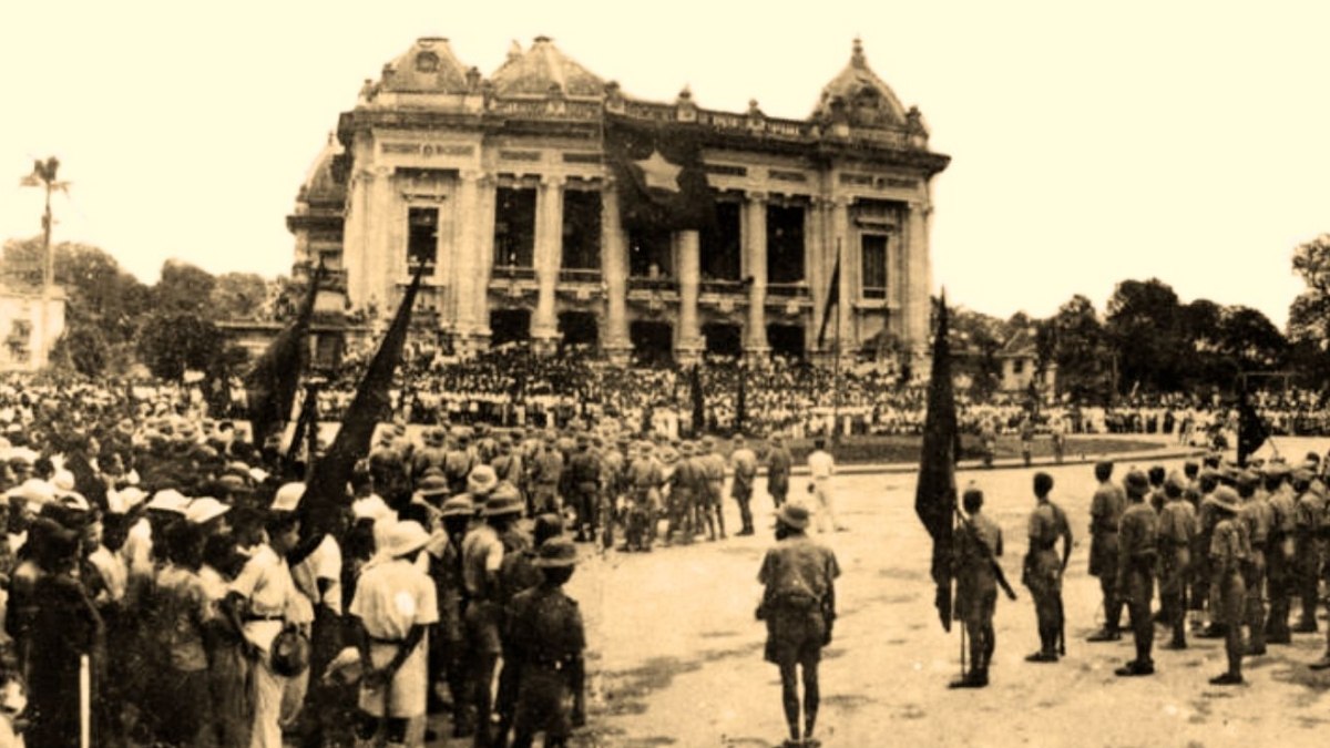 Hình ảnh Quảng trường Ba Đình ngày 2/9/1945 - 4