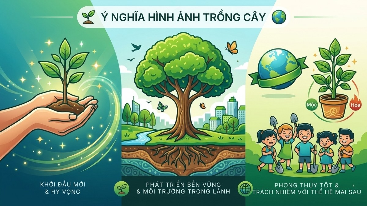 Ý nghĩa hình ảnh trồng cây