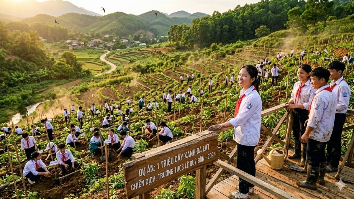 Hình ảnh trồng cây trong chiến dịch - 2