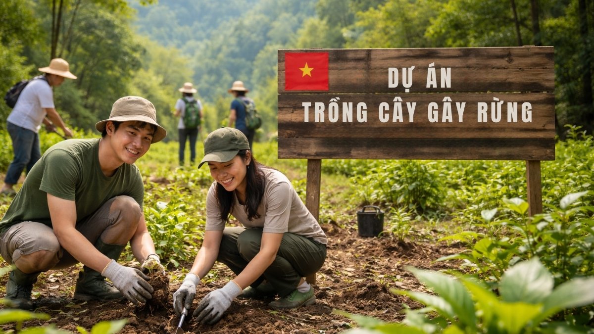 Hình ảnh trồng cây gây rừng - 8