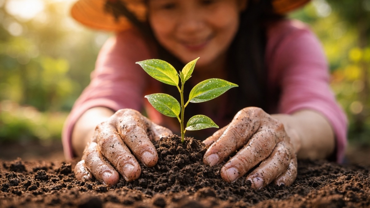 Hình ảnh trồng cây nghệ thuật - 2