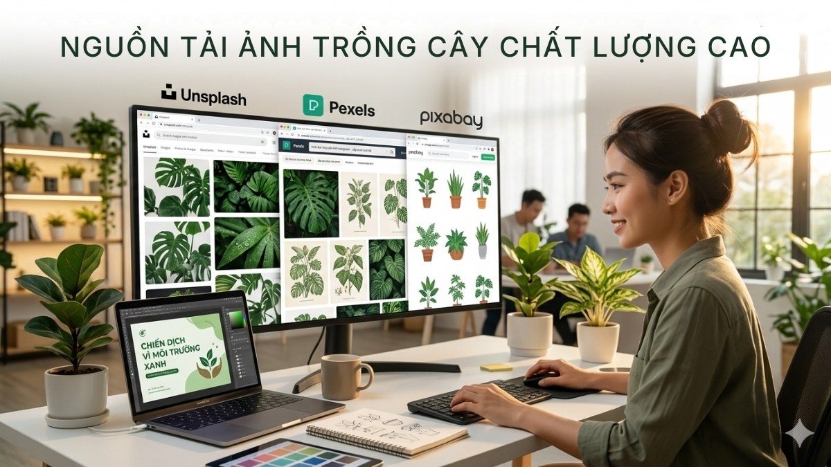 Nguồn tải ảnh trồng cây chất lượng miễn phí