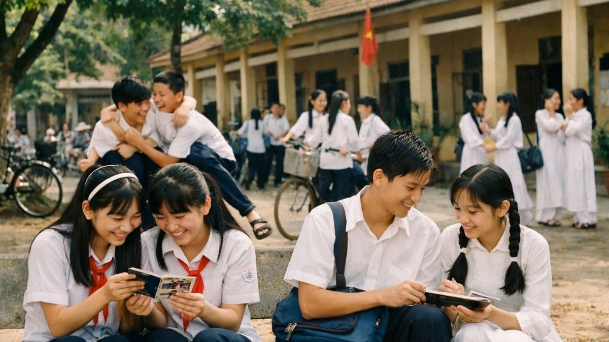 Hình ảnh trường học kỷ niệm thời học sinh đáng yêu - 1