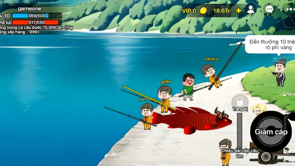 Hình nền Câu Cá Vạn Cân dành cho PC - mẫu 2