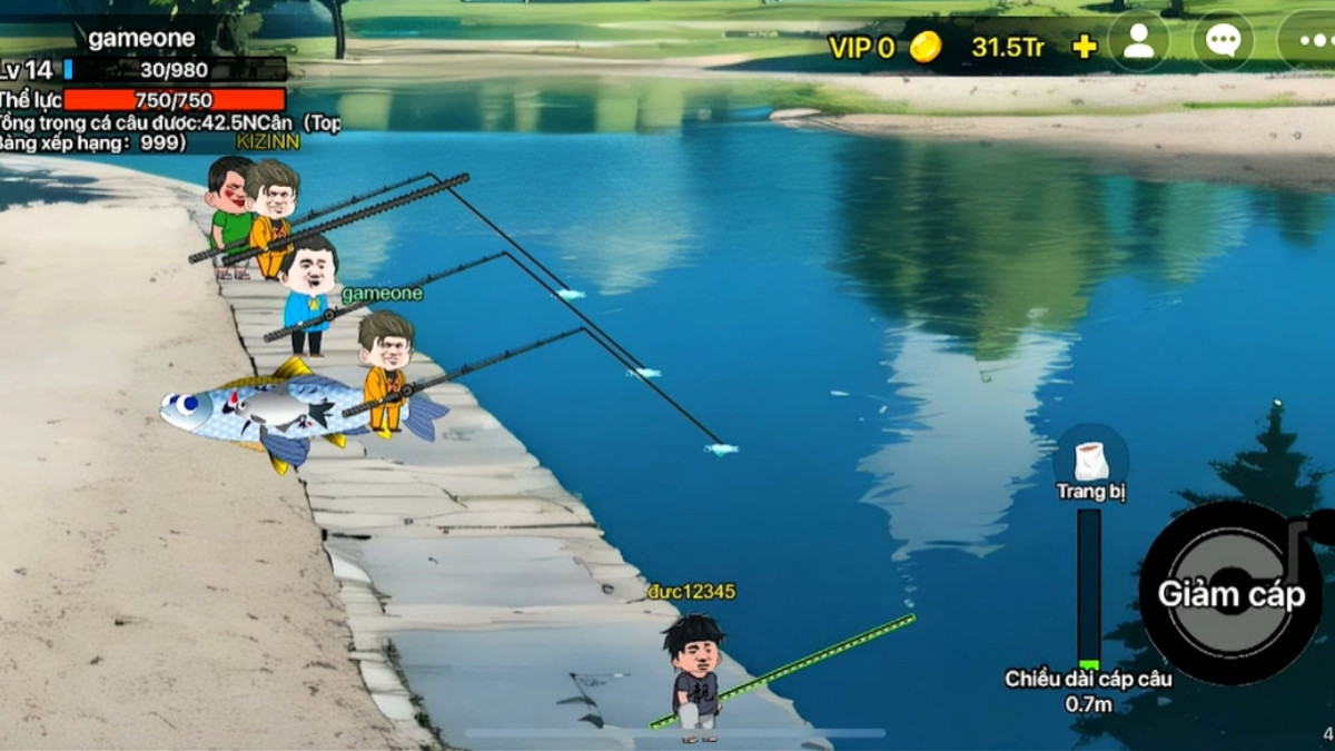 Hình nền Câu Cá Vạn Cân dành cho PC - mẫu 4