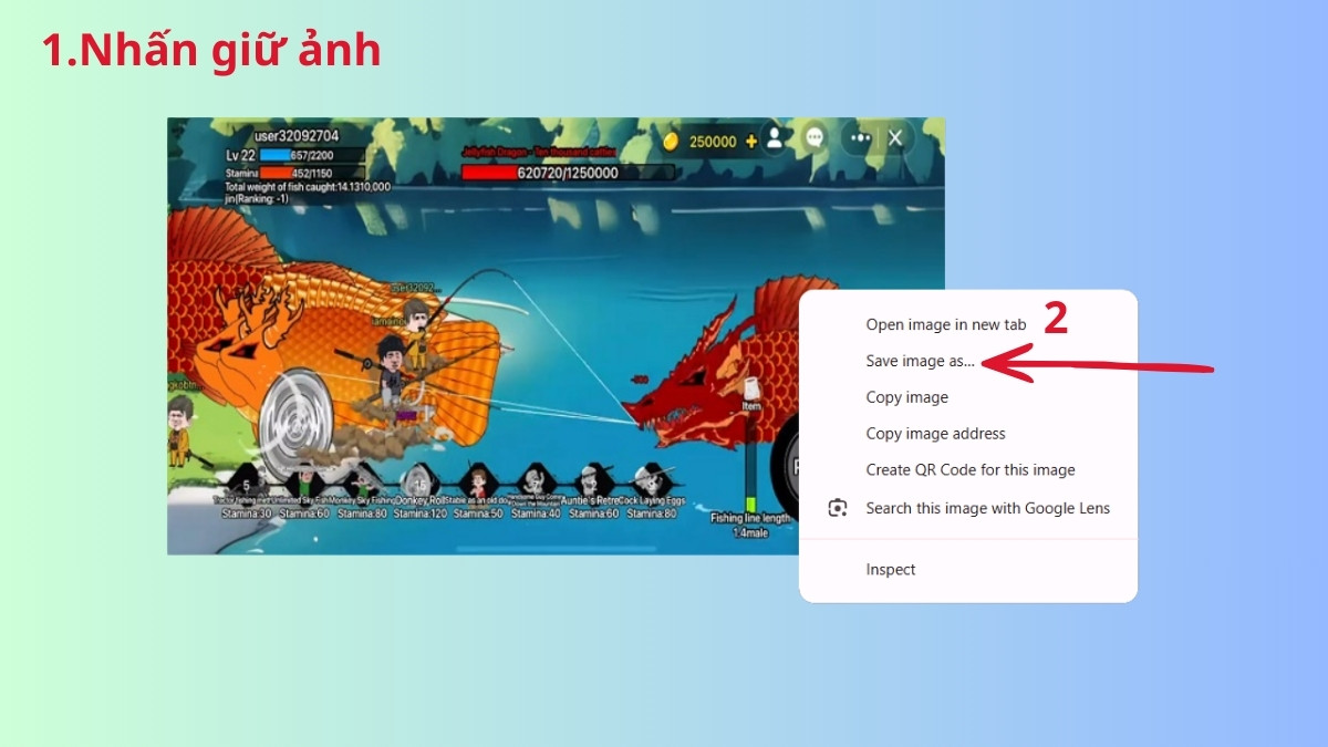 Tải hình nền Câu Cá Vạn Cân miễn phí trên PC - bước 1