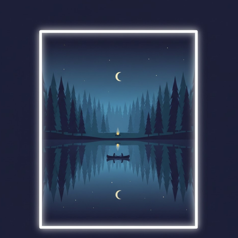 Hình nền tối giản dành cho apple watch - mẫu 4