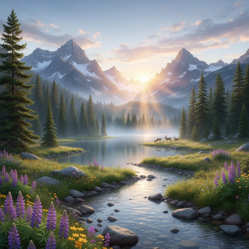 hình nền cho smartwatch về thiên nhiên mẫu 3