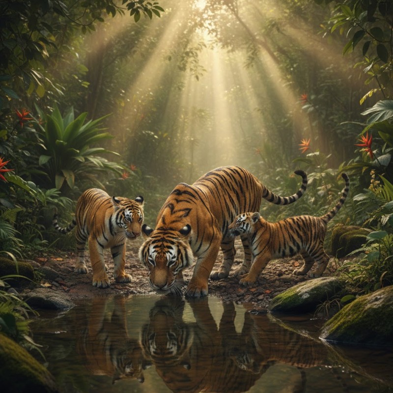 hình nền smartwatch đẹp về động vật - mẫu 1