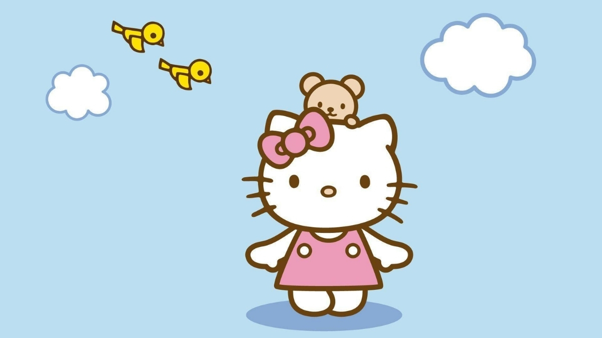 Hình nền Hello Kitty cute - mẫu 2