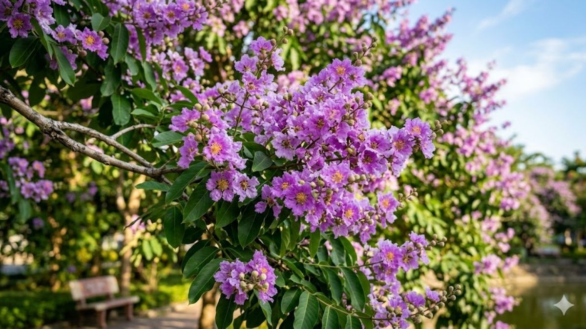 Hình nền hoa bằng lăng 4K, 8K đẹp - 1