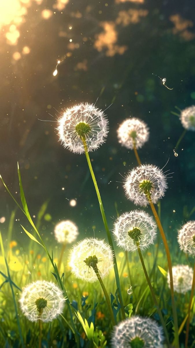 Hình nền hoa bồ công anh trong thiên nhiên - 2