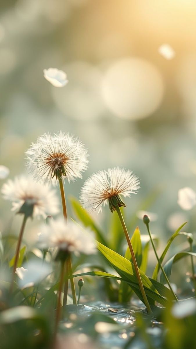 Hình nền hoa bồ công anh trong thiên nhiên - 3