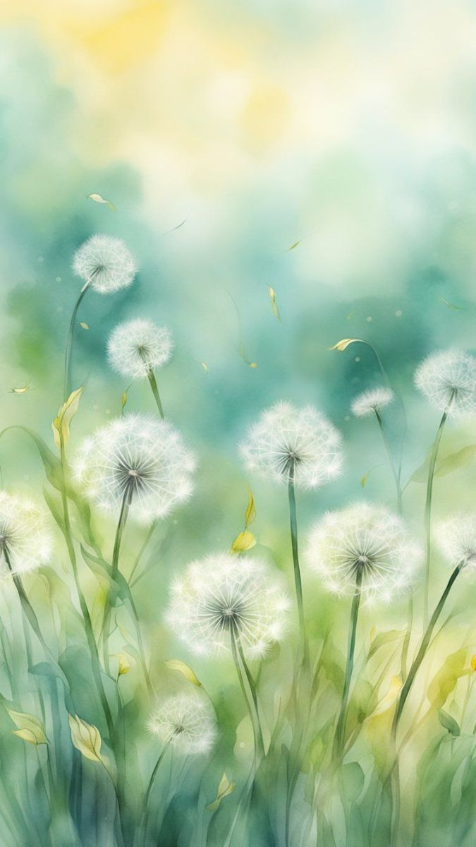 Hình nền hoa bồ công anh trong thiên nhiên - 5