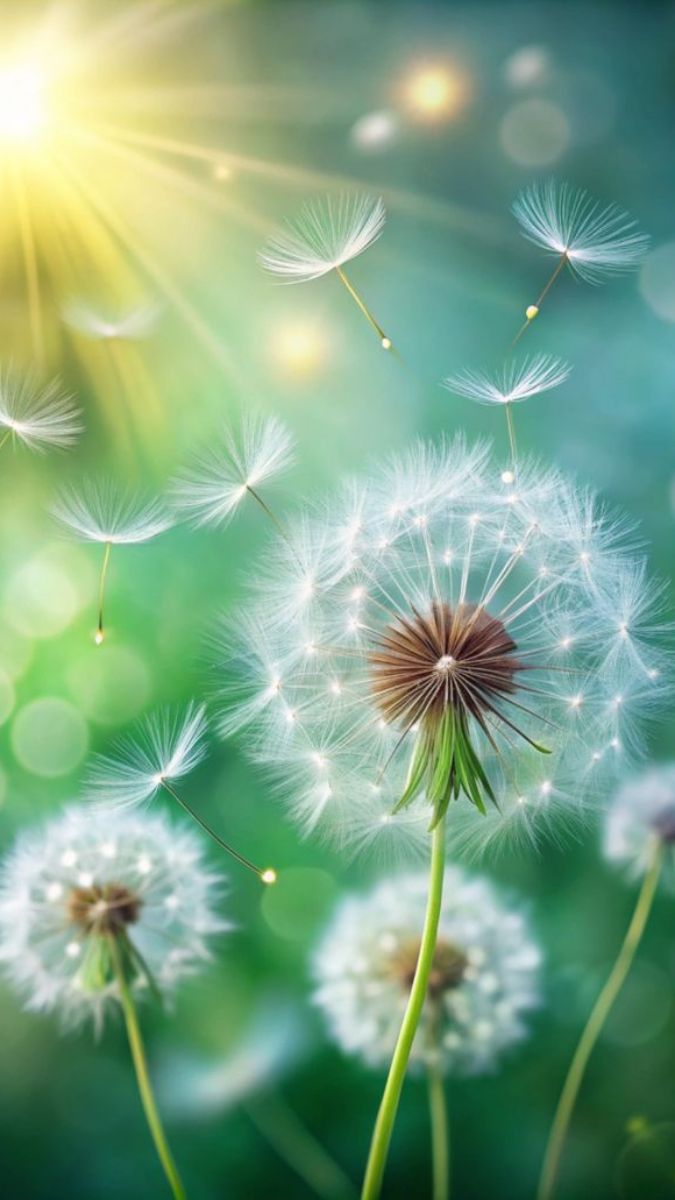 Hình nền hoa bồ công anh trong thiên nhiên - 6