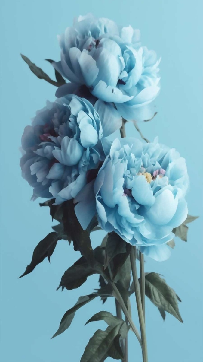 Hình nền hoa mẫu đơn xanh đại diện cho hy vọng - 4