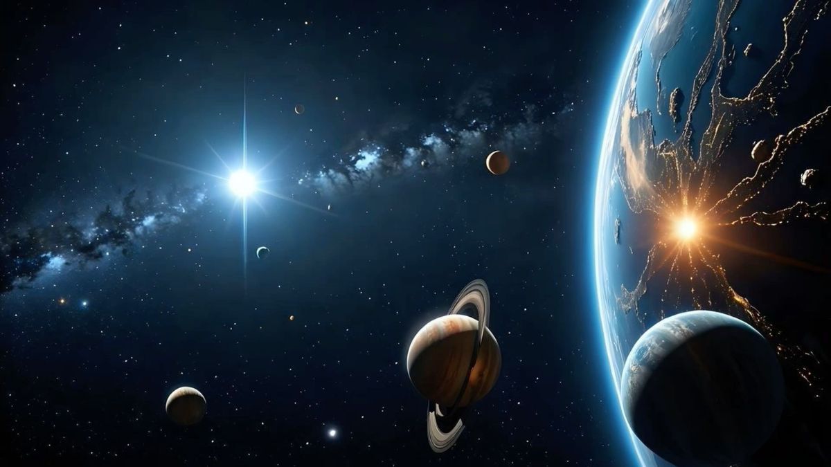 Hình nền iPad 8K không gian vũ trị - 7