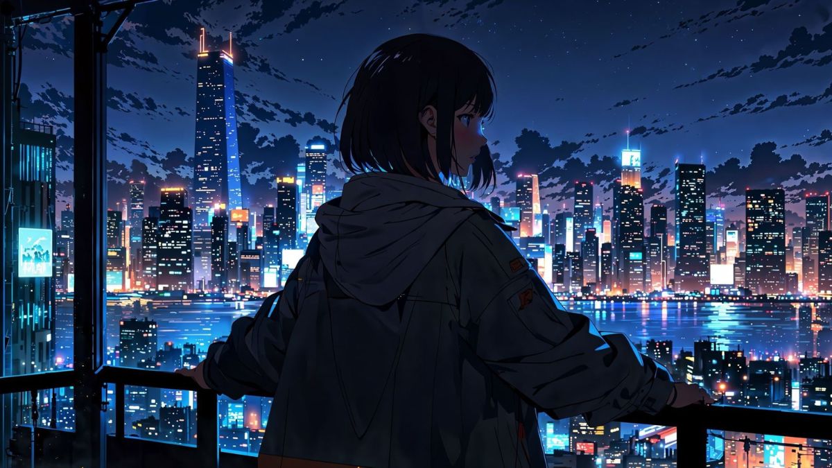 Hình nền iPad 8K anime đẹp - 1