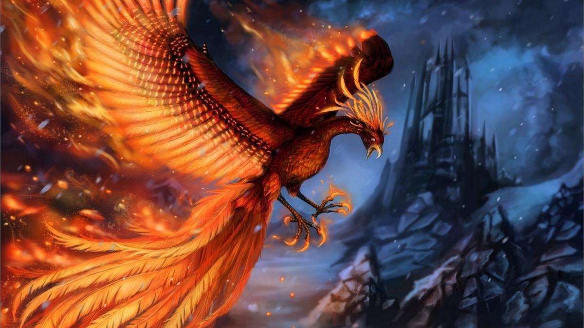 Hình nền phượng hoàng thần thoại - 4