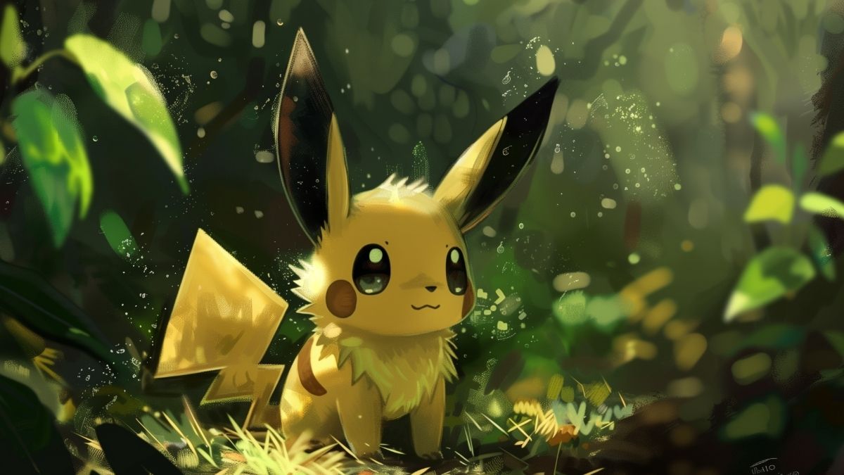 Hình nền Pokemon 3D sống động - 1