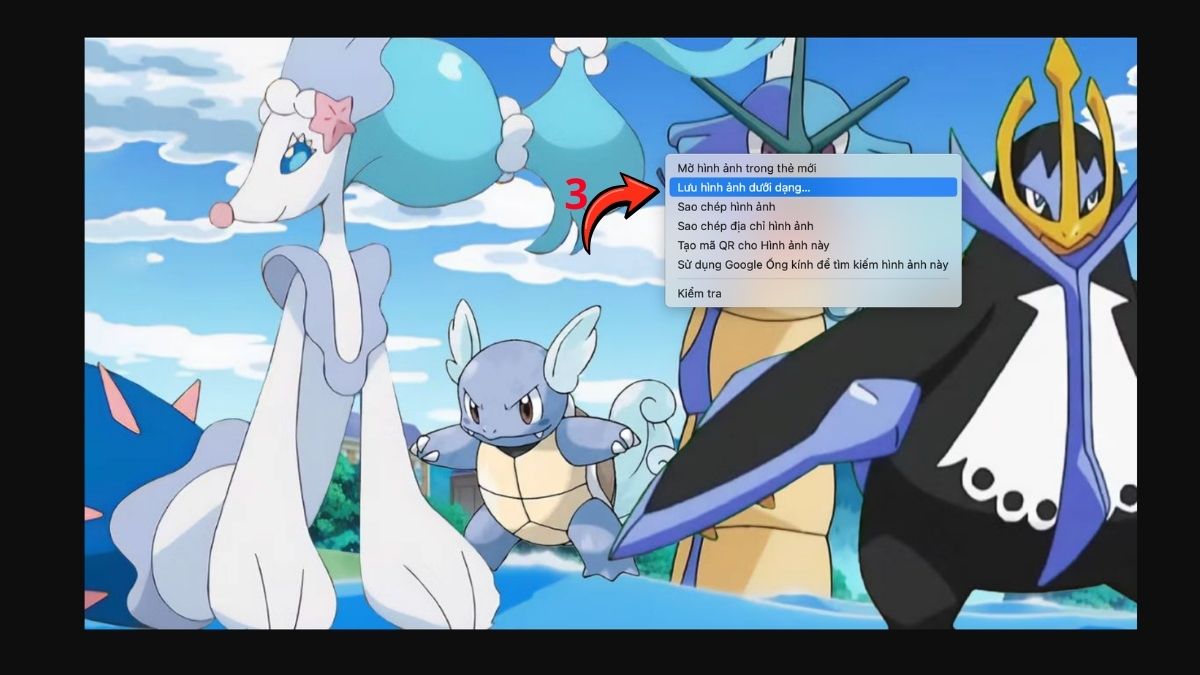 Hướng dẫn tải ảnh Pokemon chất lượng cao - bước 3