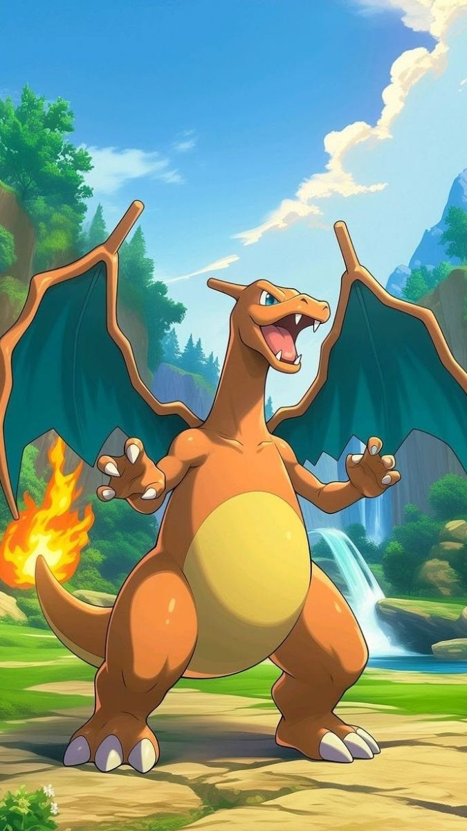 Hình nền Pokemon thuộc hệ Lửa - 4