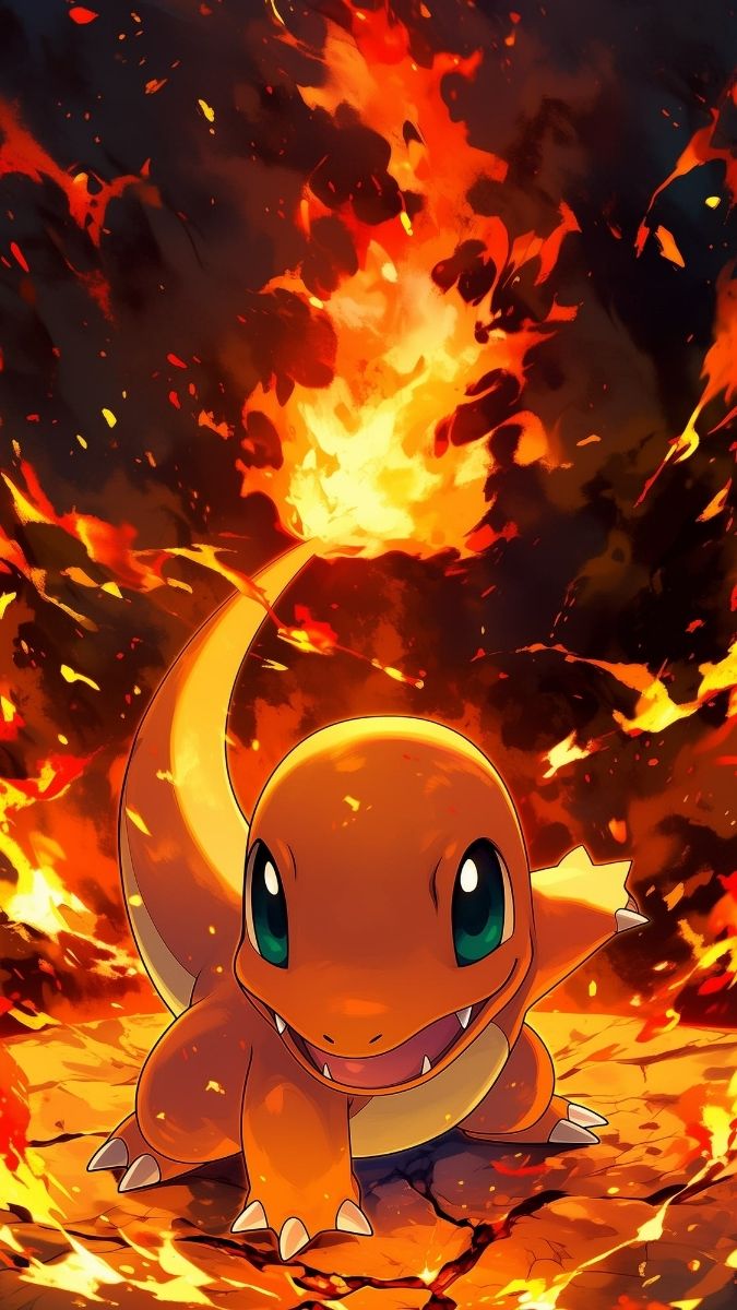 Hình nền Pokemon thuộc hệ Lửa - 5