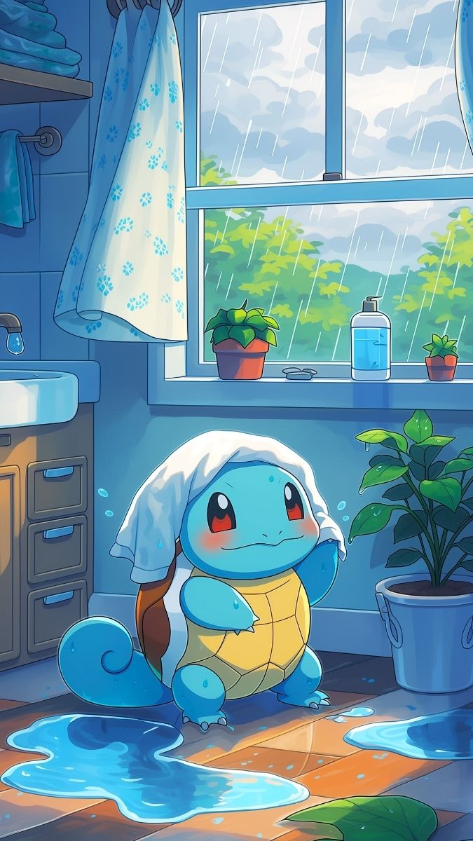 Hình nền Pokemon thuộc hệ Nước - 2