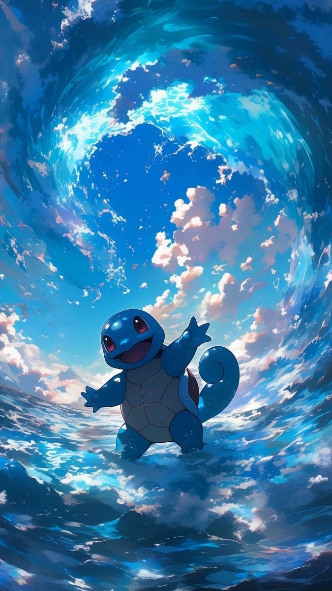 Hình nền Pokemon thuộc hệ Nước - 3