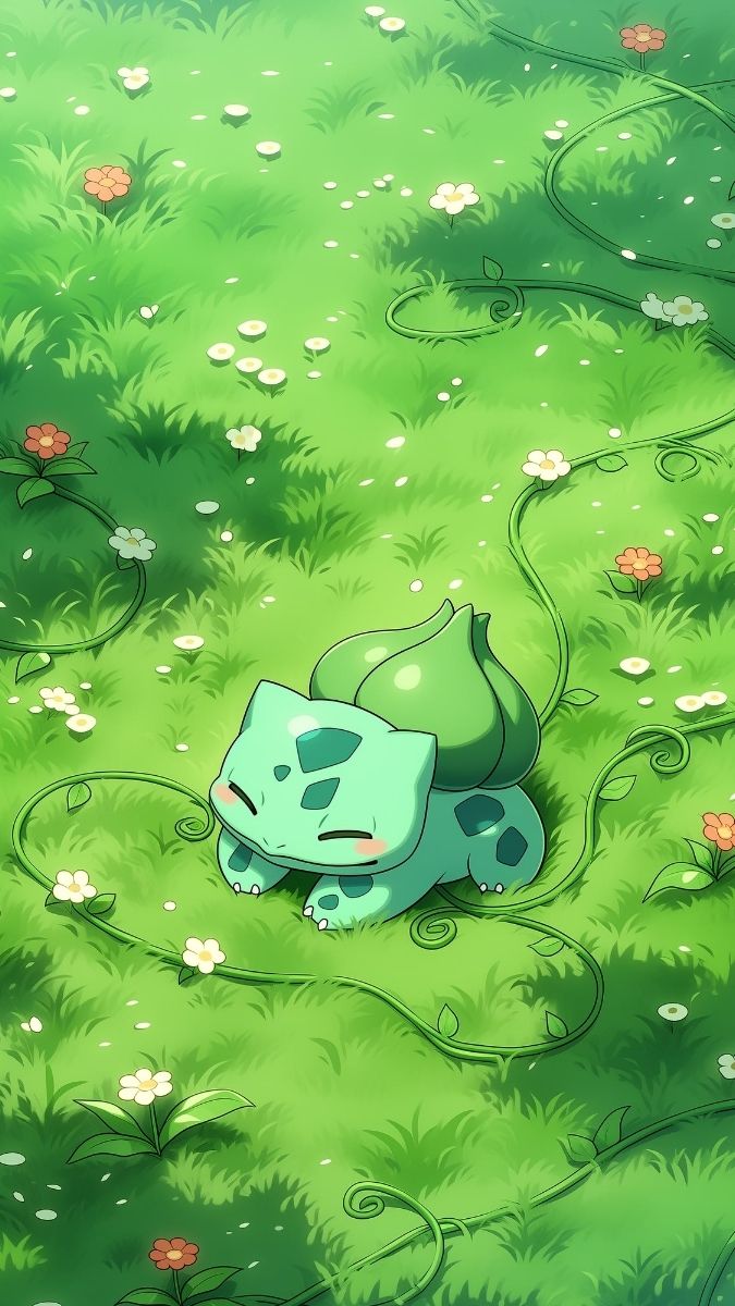 Hình nền Pokemon thuộc hệ Cỏ - 3