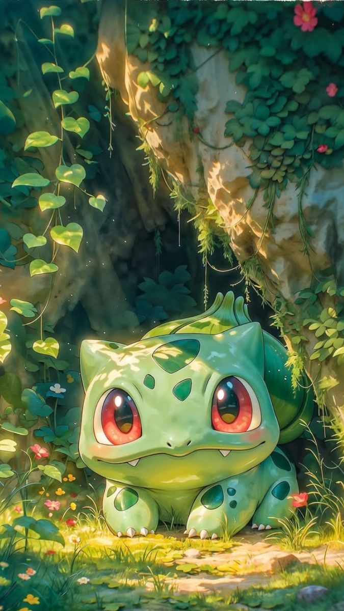 Hình nền Pokemon thuộc hệ Cỏ - 4
