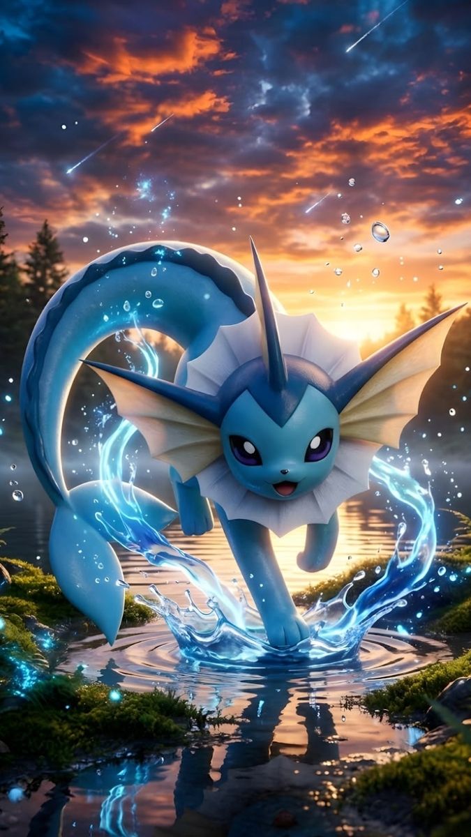 Hình nền Pokemon huyền thoại 3D cực ngầu - 3