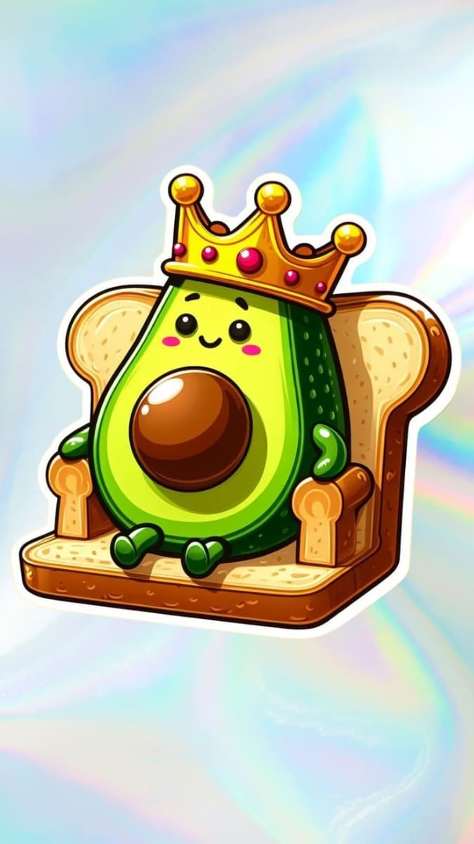 Hình nền quả bơ ngầu - 8