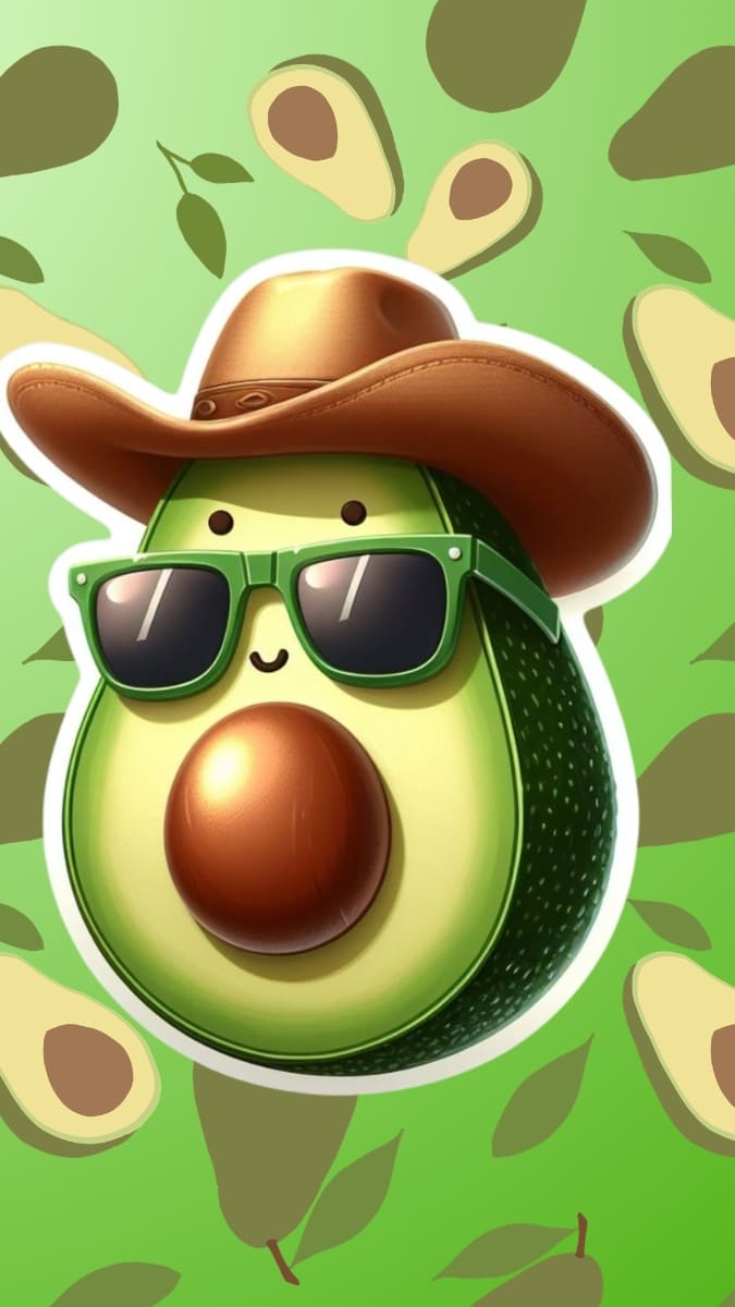 Hình nền quả bơ ngầu - 9