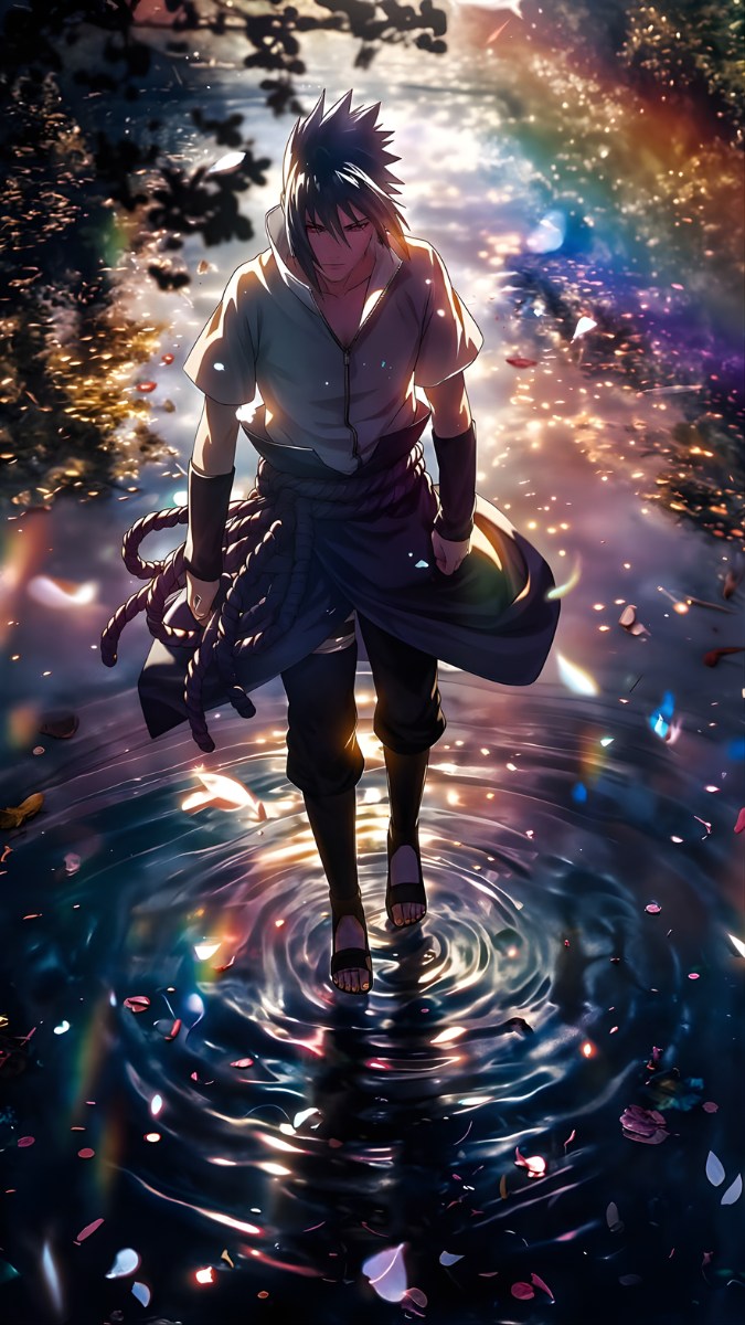 Hình nền Sasuke 3D - 1