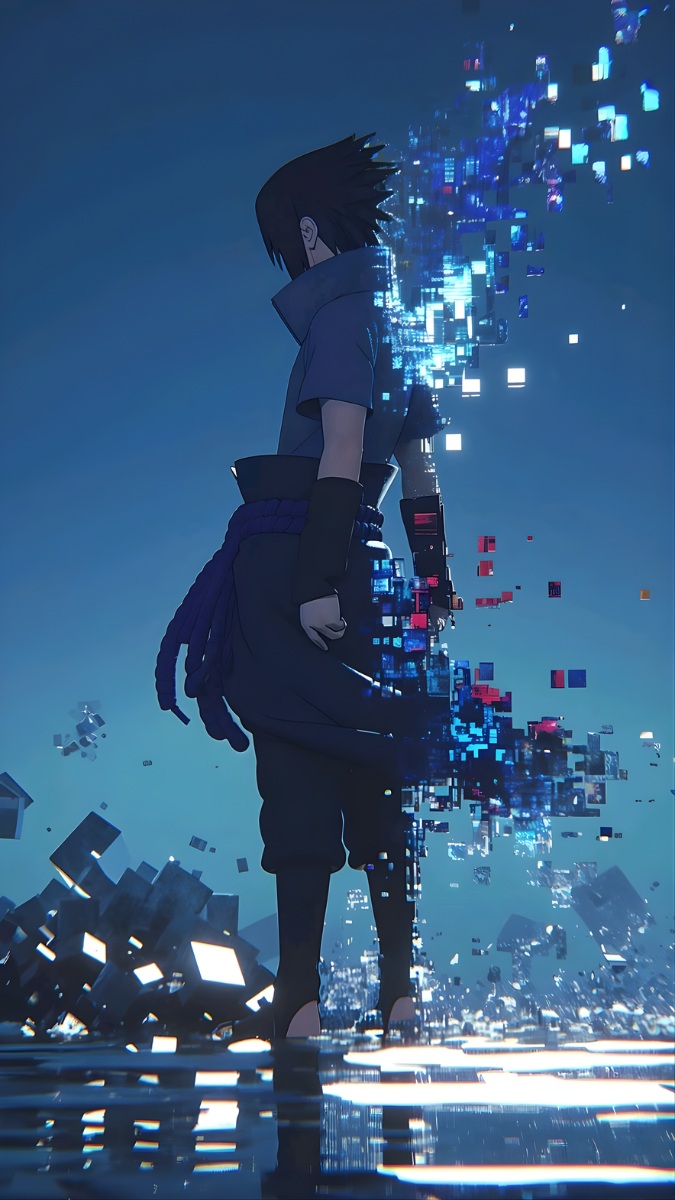 Hình nền Sasuke 3D - 4