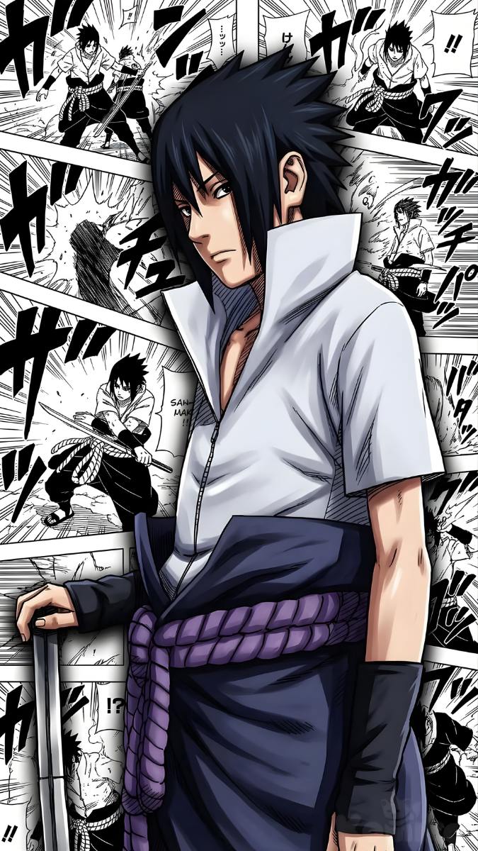 Hình nền Sasuke ngầu - 2