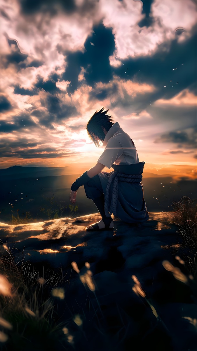 Hình nền Sasuke fan art - 1