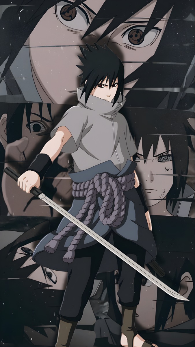 Hình nền Sasuke fan art - 4
